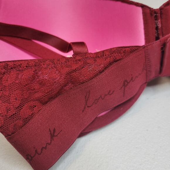 Victorias Secret PINK Wear Everywhere Push-up Adjustable Bra Size 34C - Picture 5 of 8